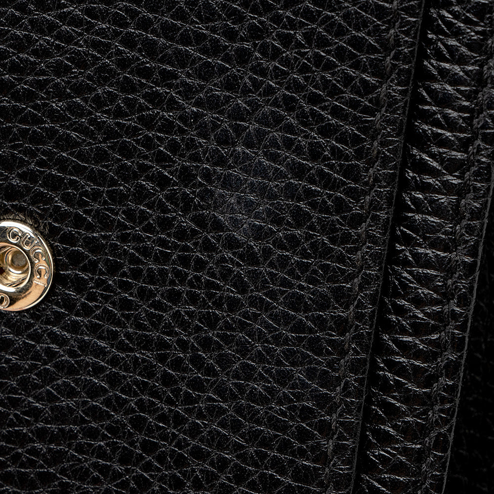 Gucci Leather Soho Continental Wallet (SHF-21799)