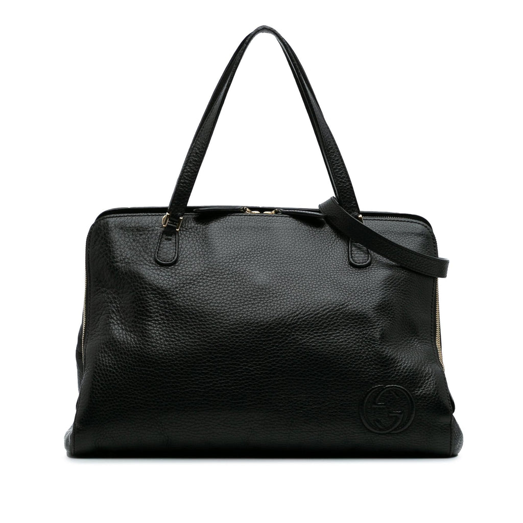 Gucci Leather Soho Convertible Tote