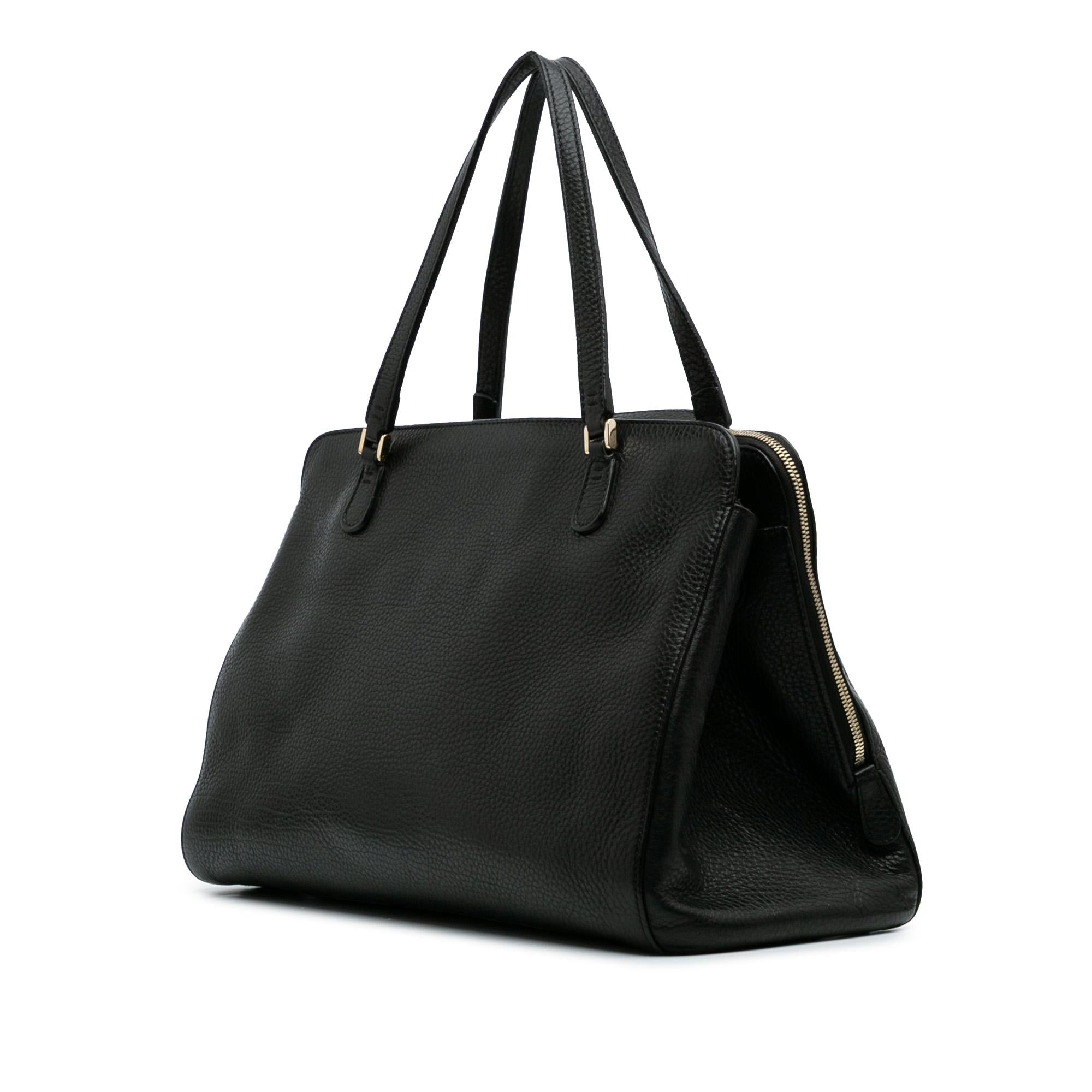 Gucci Leather Soho Convertible Tote