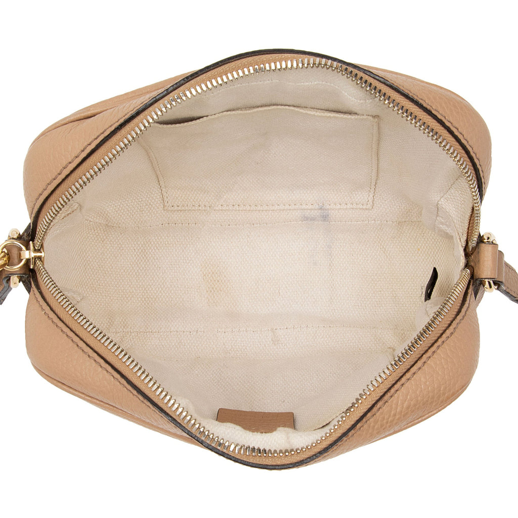 Gucci Leather Soho Disco Bag - FINAL SALE (SHF-lzj3mO)