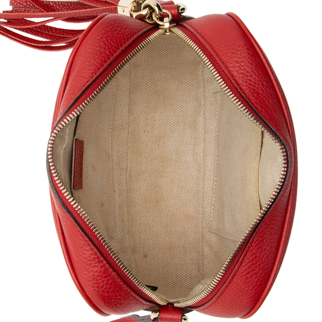 Gucci Leather Soho Disco Bag (SHF-8Xeyra)