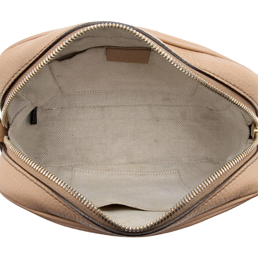 Gucci Leather Soho Disco Bag (SHF-XxuWgS)