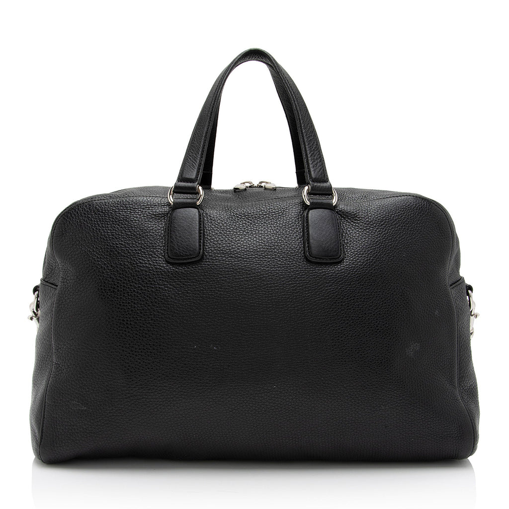 Gucci Leather Soho Duffle Bag (SHF-WH9J41)