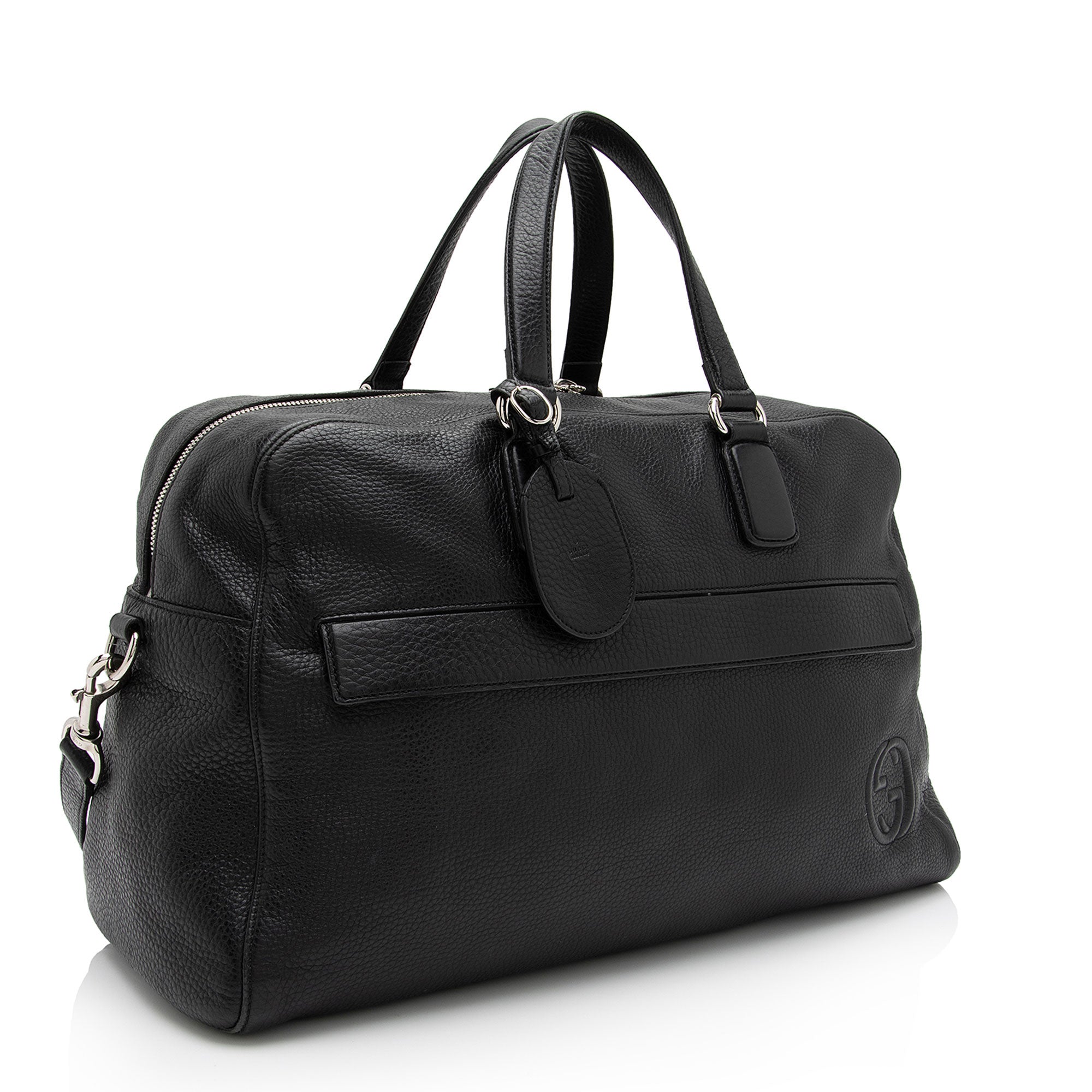 Gucci Leather Soho Duffle Bag (SHF-WH9J41)
