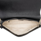 Gucci Leather Soho Flap Shoulder Bag (SHF-toSbyd)