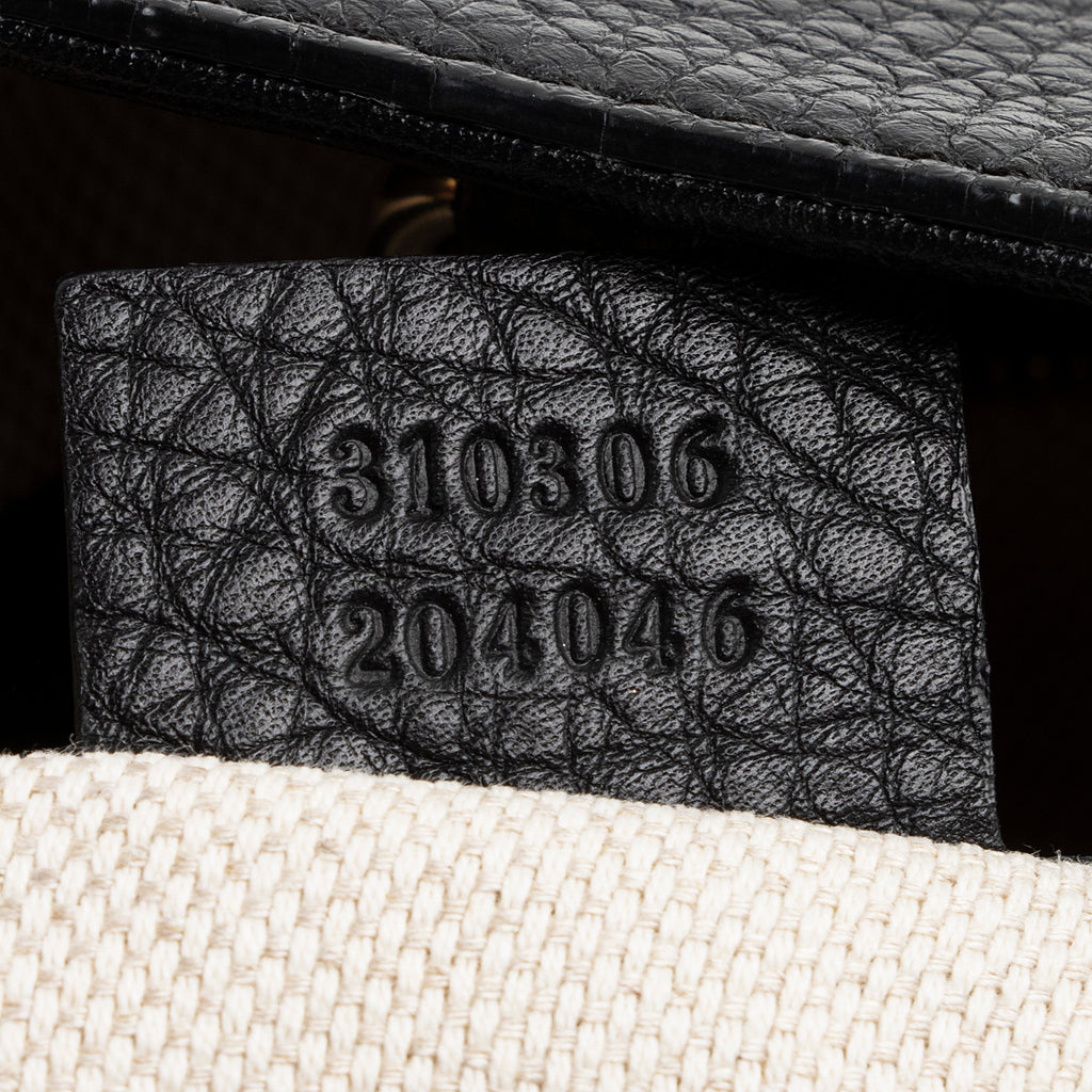 Gucci Leather Soho Large Shoulder Bag (SHF-22564)
