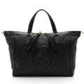 Gucci Leather Soho Large Zip Tote (SHF-3j2gH9)