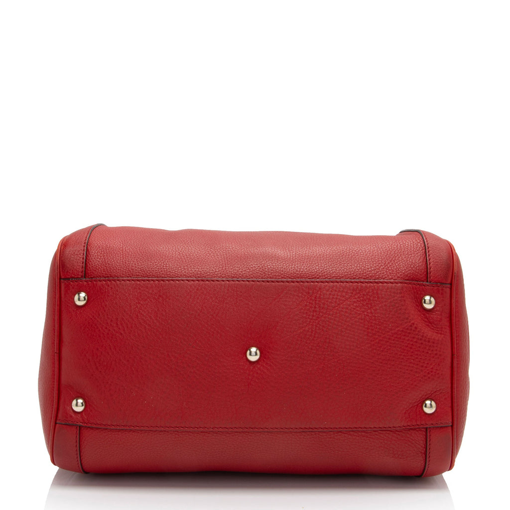Gucci Leather Soho Medium Boston Bag (SHF-Xicyed)