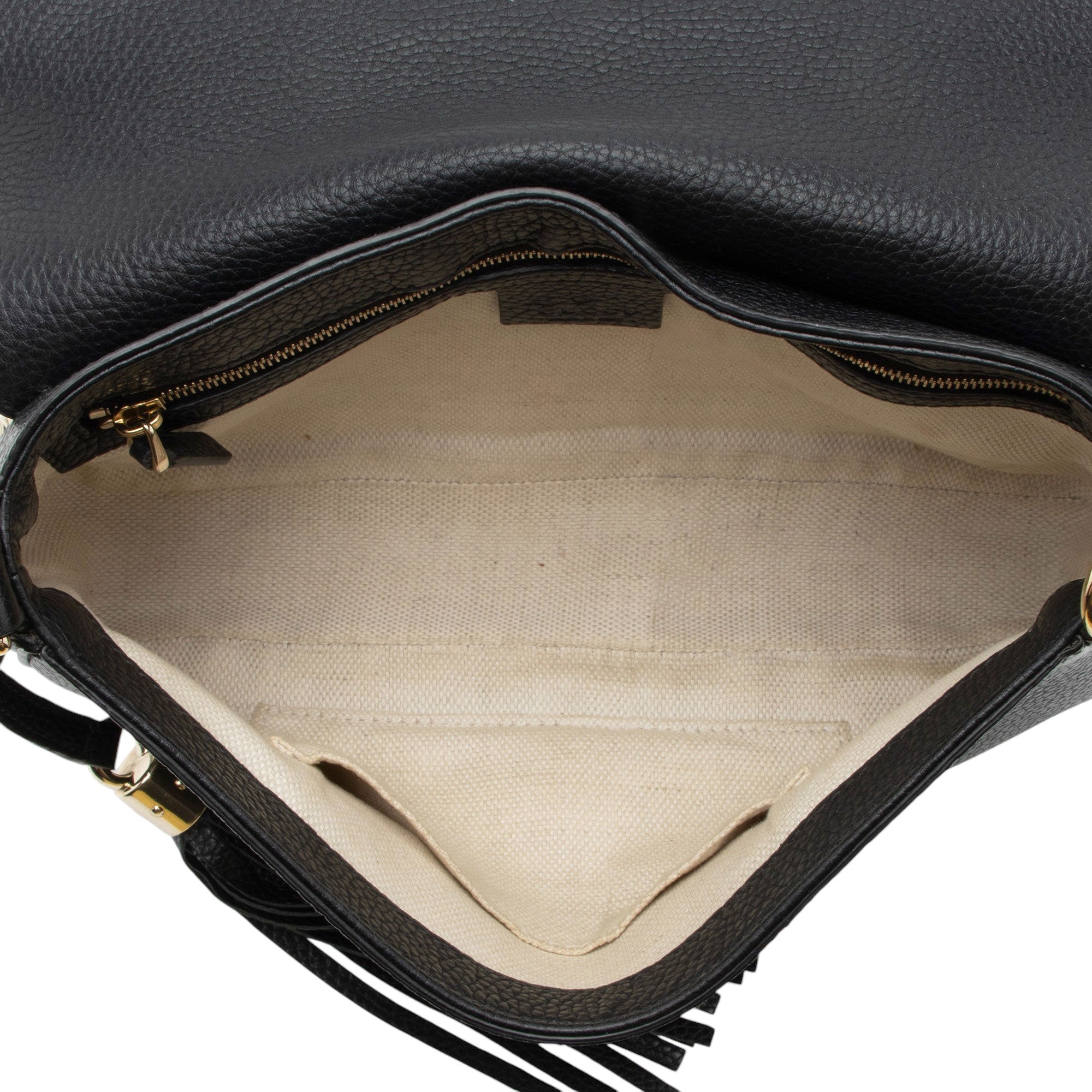 Gucci Leather Soho Medium Flap Bag