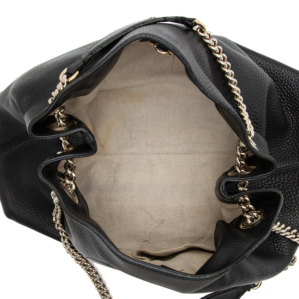 Gucci Leather Soho Medium Shoulder Bag (SHF-z5xvTo)