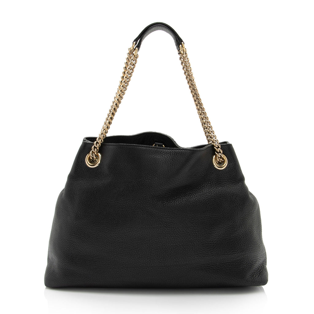 Gucci Leather Soho Medium Shoulder Bag (SHF-8jQb4S)