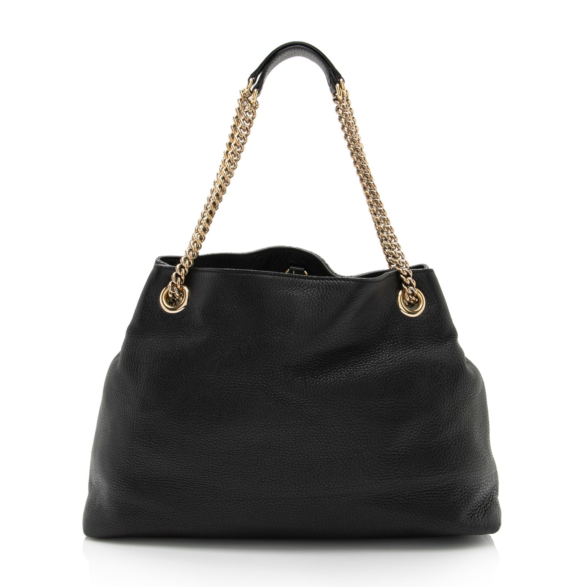 Gucci Leather Soho Medium Shoulder Bag (SHF-8jQb4S)