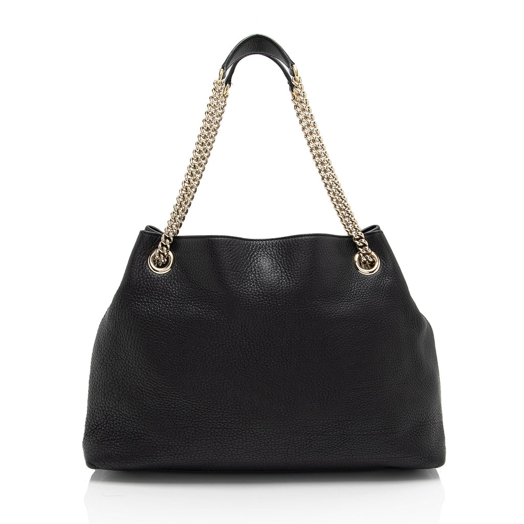 Gucci Leather Soho Medium Shoulder Bag (SHF-52sRr2)
