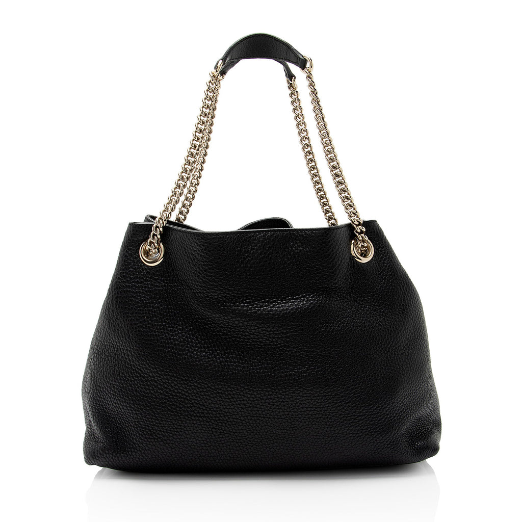 Gucci Leather Soho Medium Shoulder Bag (SHF-6FC3cn)