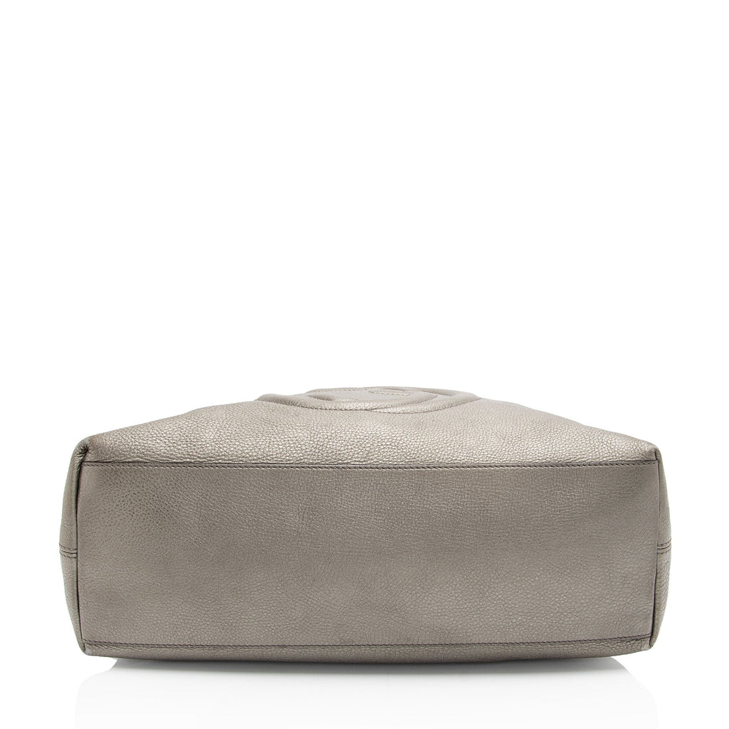 Gucci Metallic Leather Soho Medium Shoulder Bag