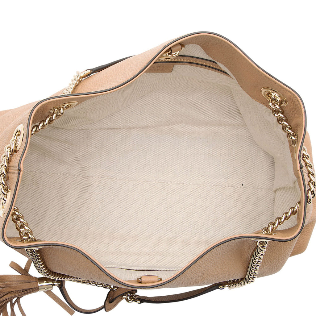 Gucci Leather Soho Medium Shoulder Bag