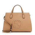 Gucci Leather Soho Medium Top Handle Satchel (SHF-19429)