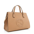 Gucci Leather Soho Medium Top Handle Satchel (SHF-19429)