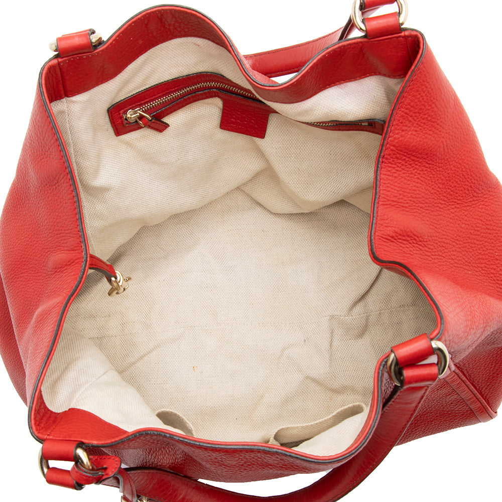 Gucci Leather Soho Medium Tote (SHF-20544)