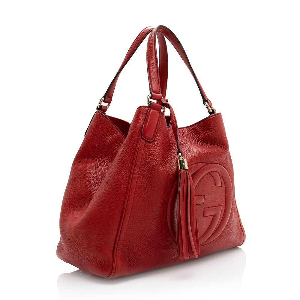 Gucci Leather Soho Medium Tote (SHF-20544)