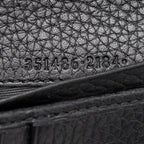 Gucci Leather Soho Medium Zip Around Wallet (SHF-23683)