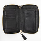 Gucci Leather Soho Medium Zip Around Wallet (SHF-23683)