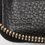 Gucci Leather Soho Medium Zip Around Wallet (SHF-23683)