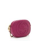Gucci Leather Soho Mini Chain Bag (SHF-8kN0JE)
