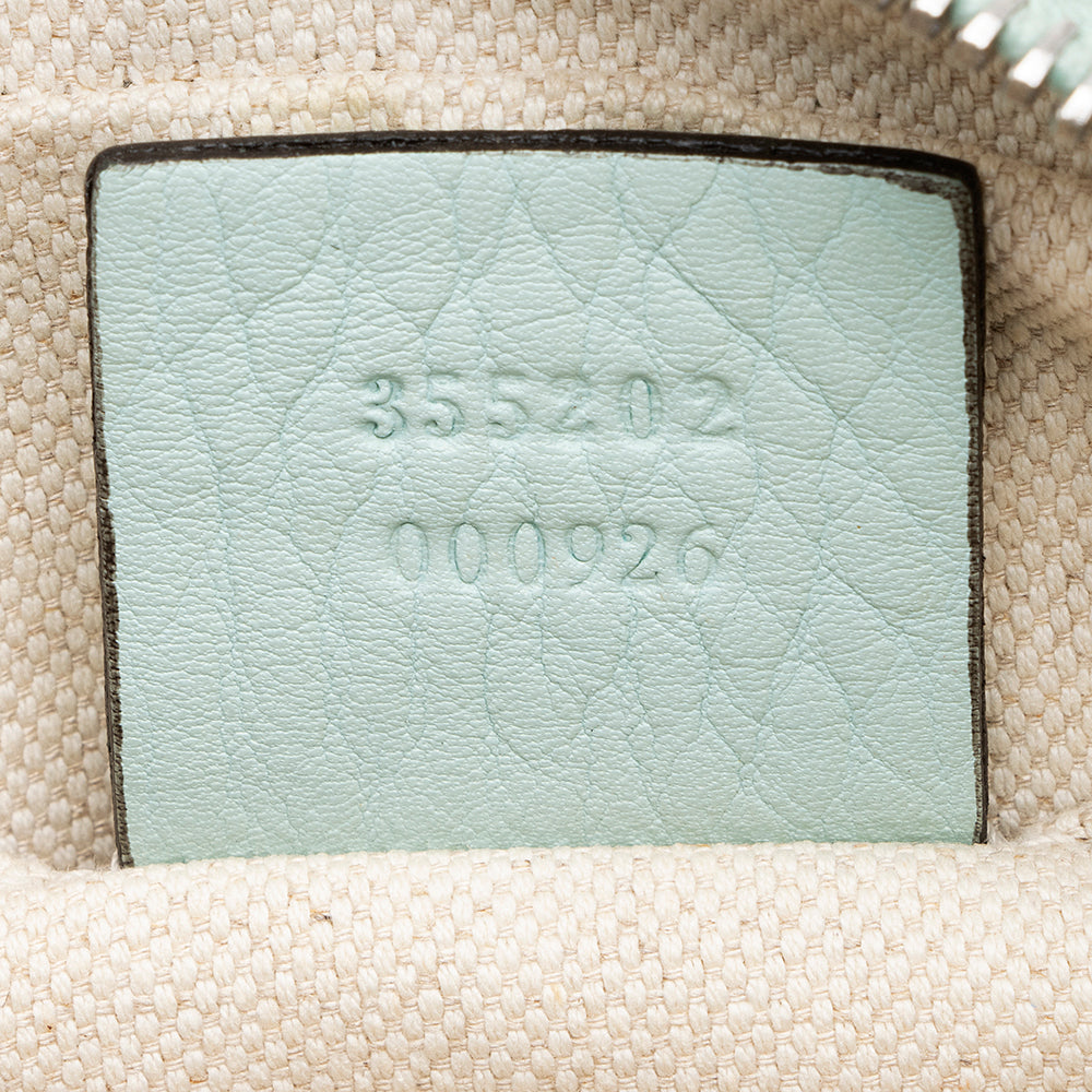 Gucci Leather Soho Mini Messenger Bag (SHF-21983)