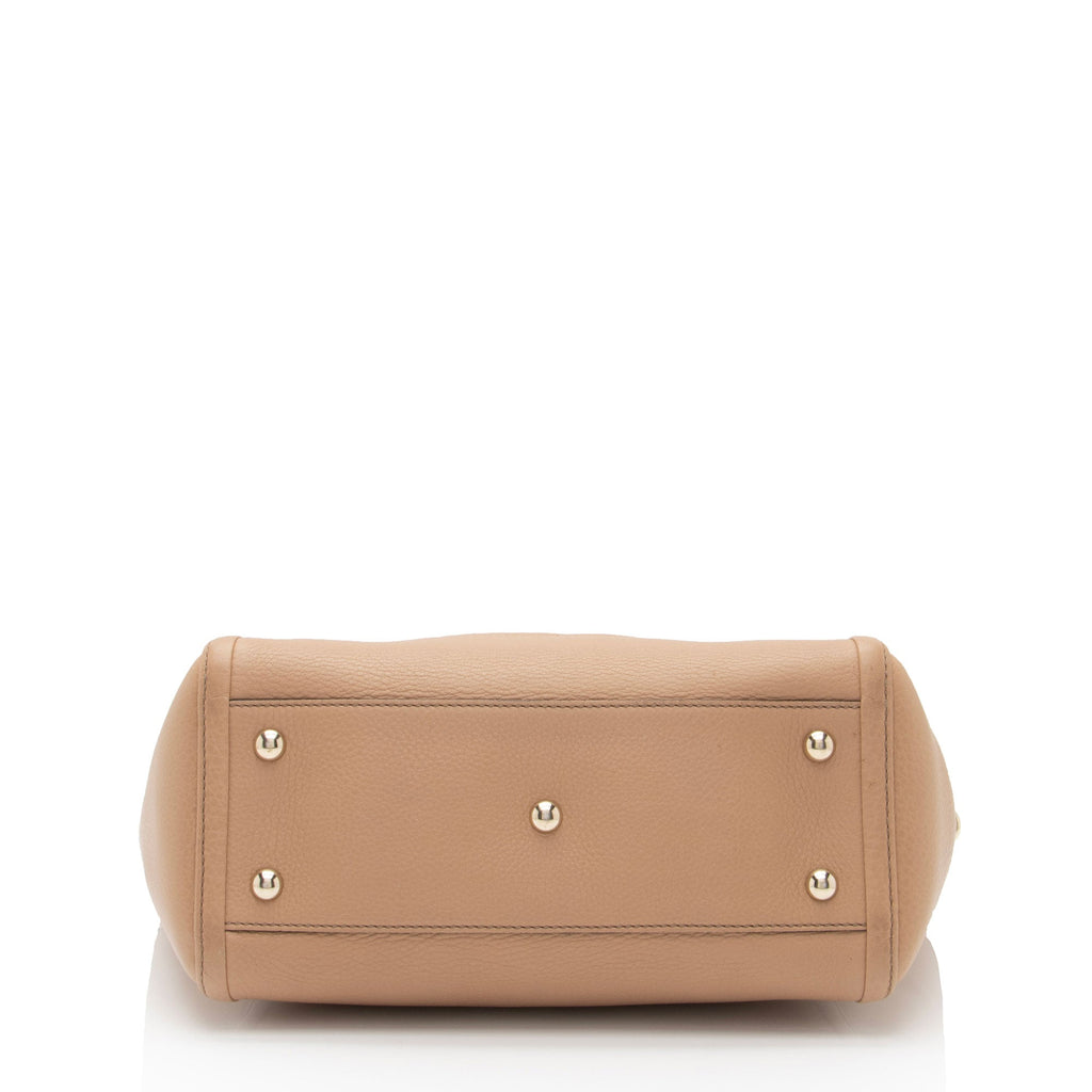Gucci Leather Soho Top Handle Tote (SHF-eGmC43)