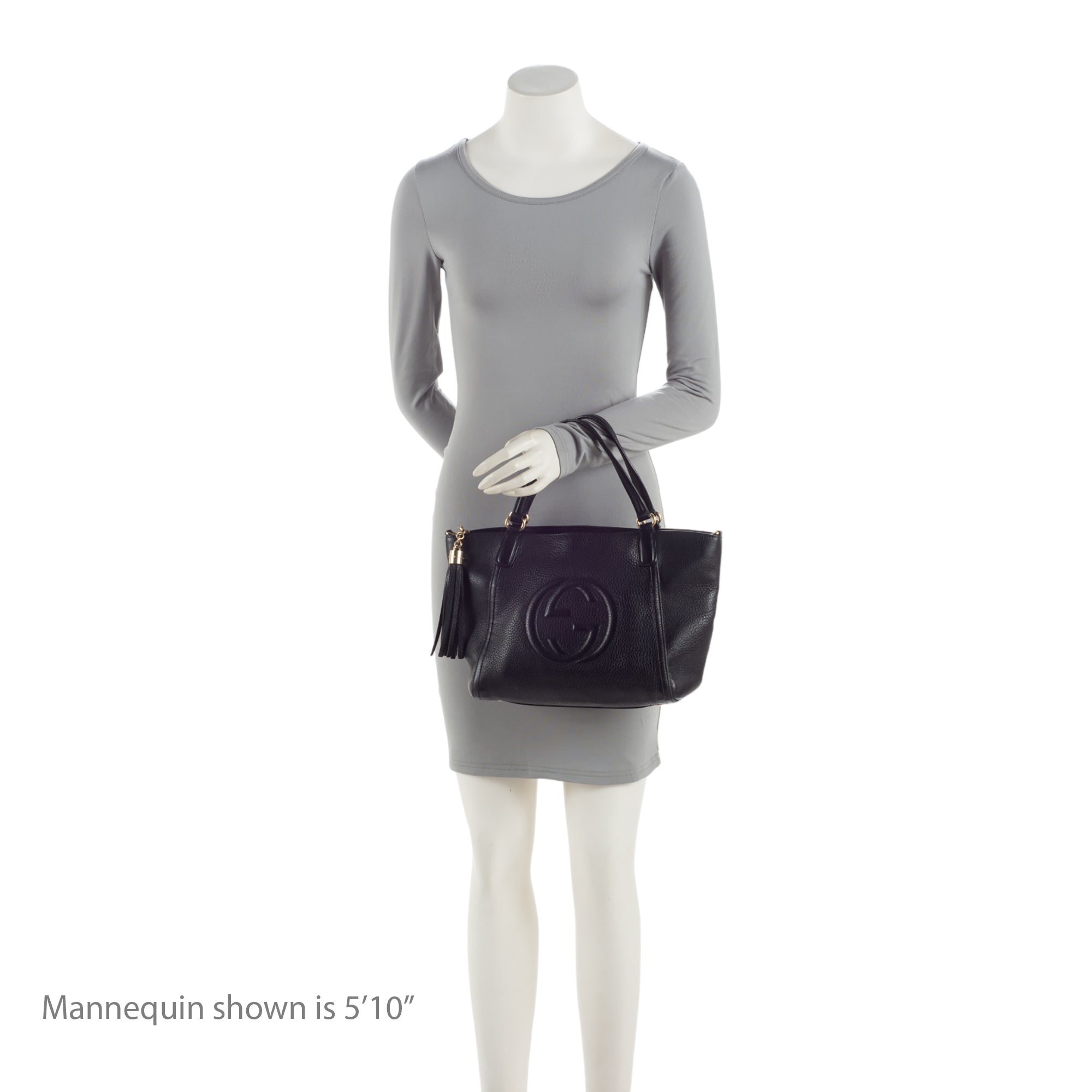 Gucci Leather Soho Top Handle (SHF-LCyvXT)