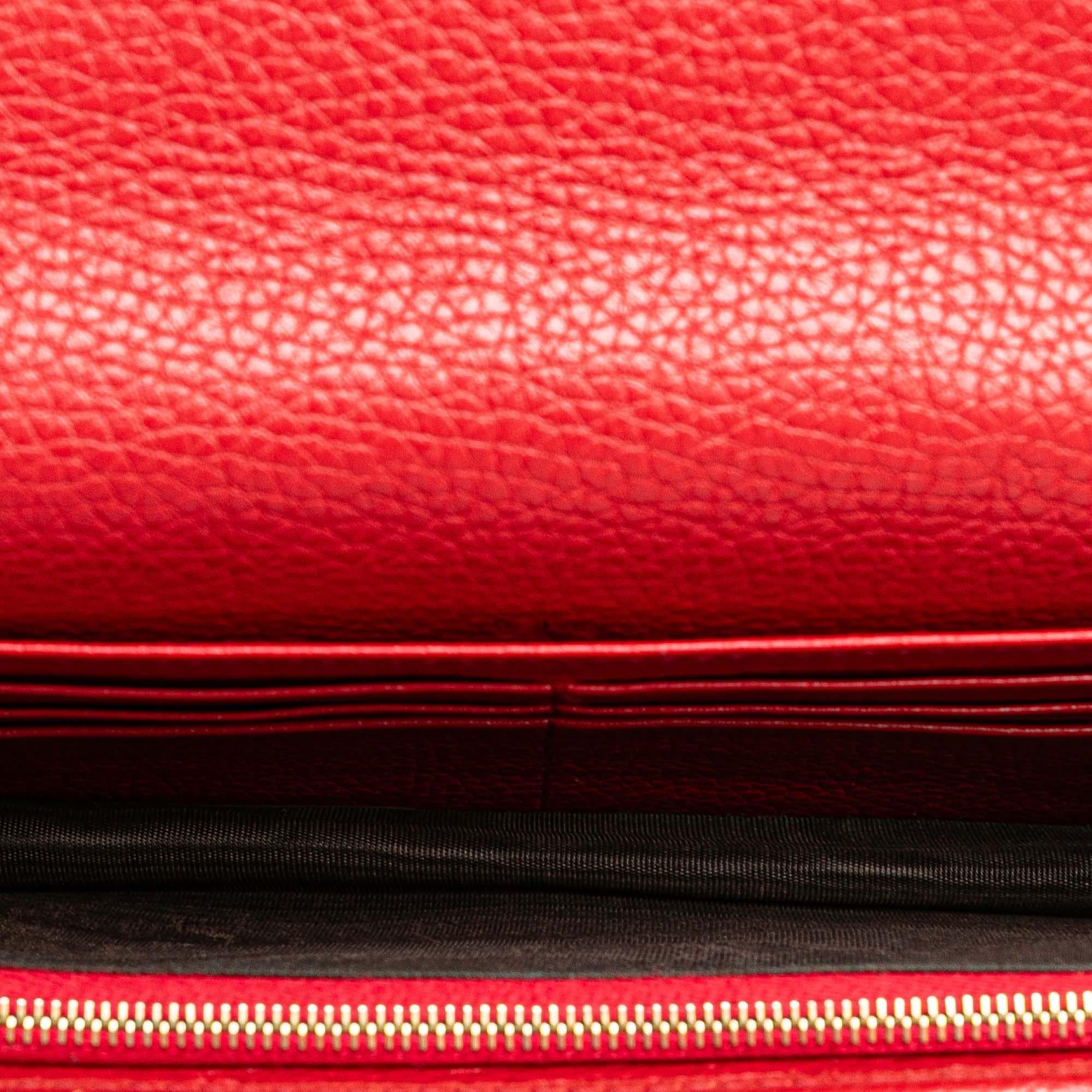 Gucci Leather Soho Wallet on Chain