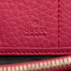 Gucci Leather Soho Zip Around Wallet (SHF-21318)
