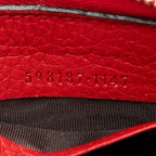 Gucci Leather Soho Zip Around Wallet
