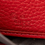 Gucci Leather Soho Zip Around Wallet