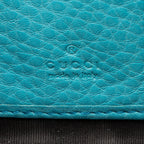 Gucci Leather Soho Zip Around Wallet