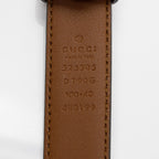Gucci Leather Square G Slim Belt - Size 40 / 100 (SHF-rrQek9)