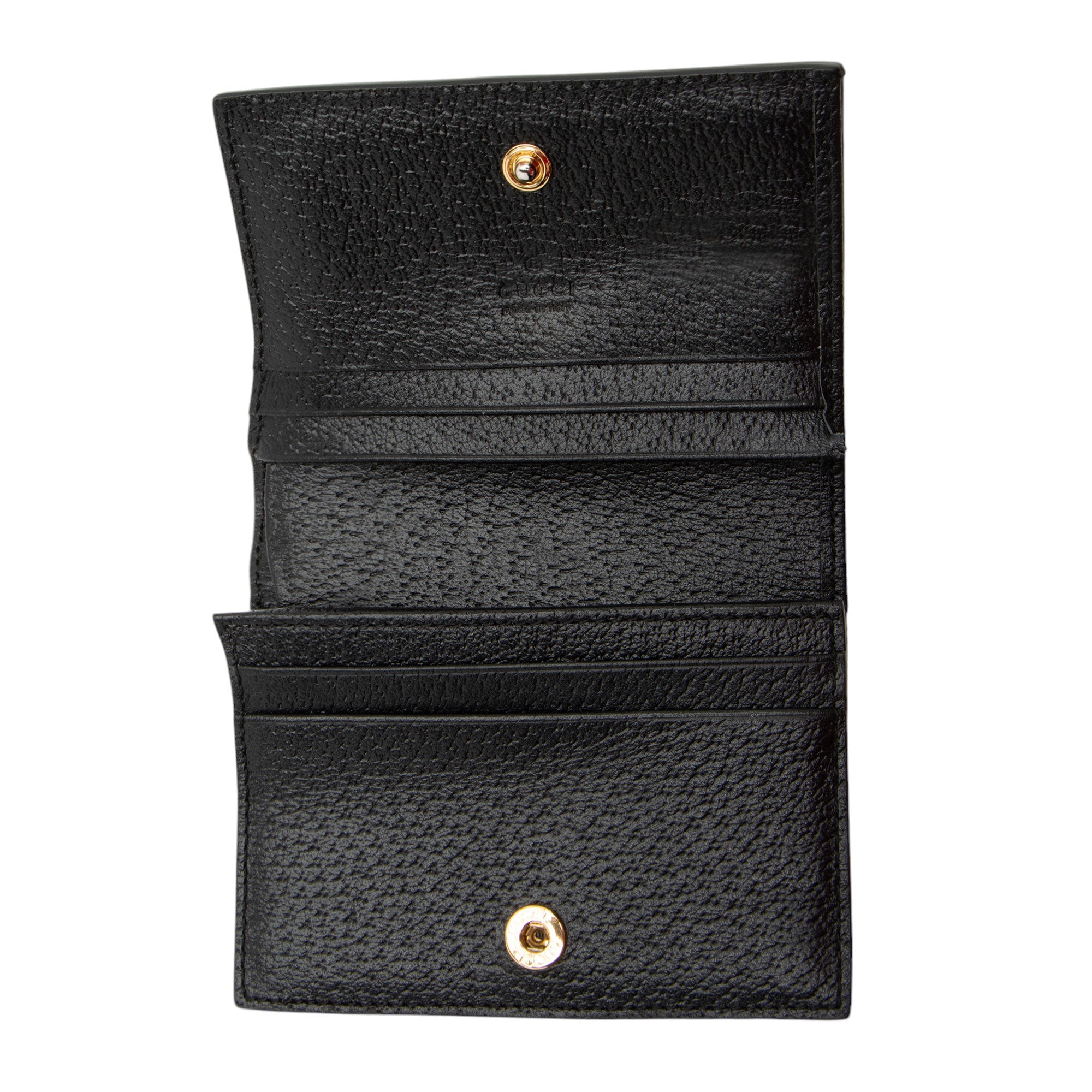 Gucci Leather Strawberry Cherry GG Marmont Card Holder (SHF-y2lHXZ)