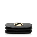 Gucci Leather Studded Blondie Top Handle Medium Shoulder Bag (SHF-R9Ze9C)