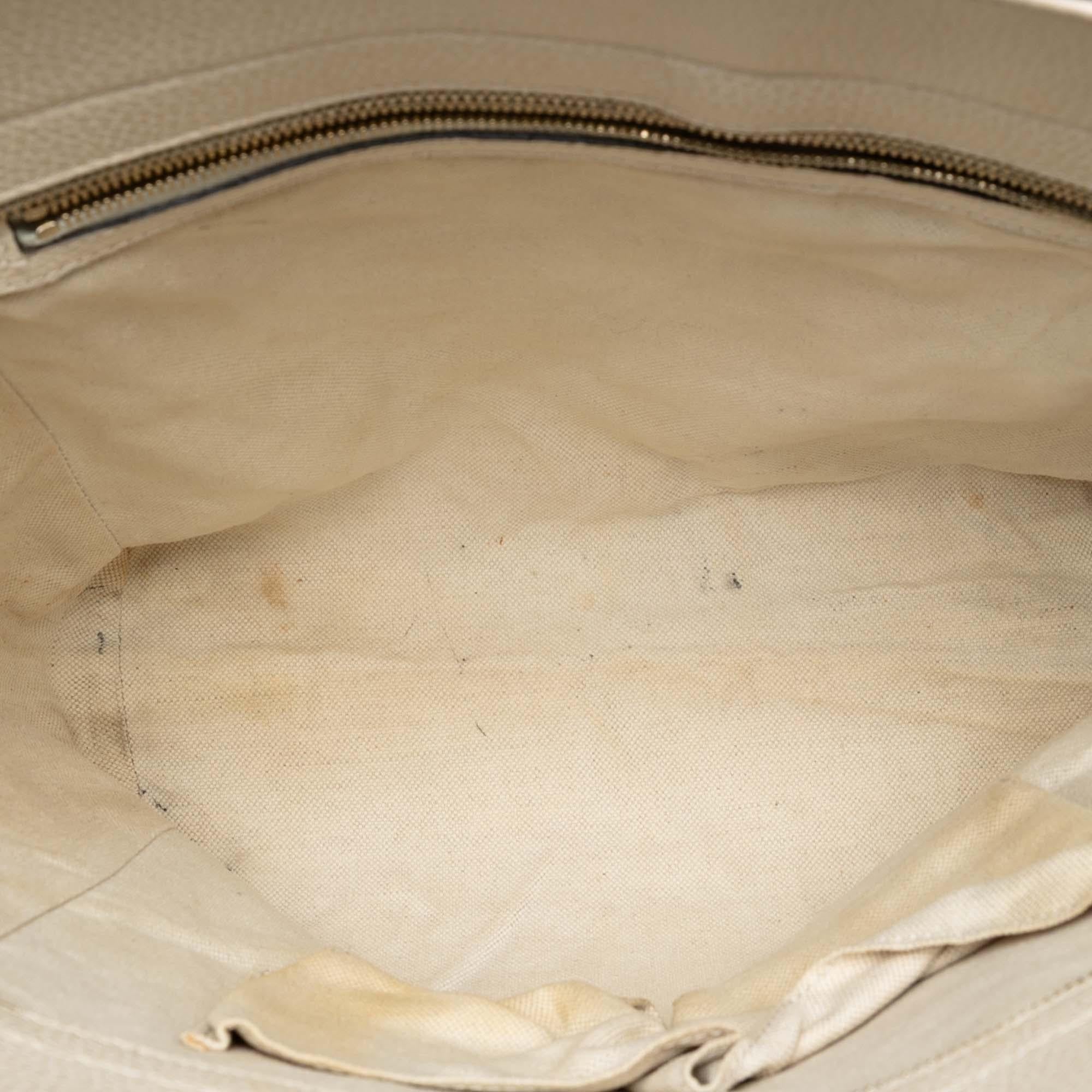 Gucci Leather Swing Convertible Tote