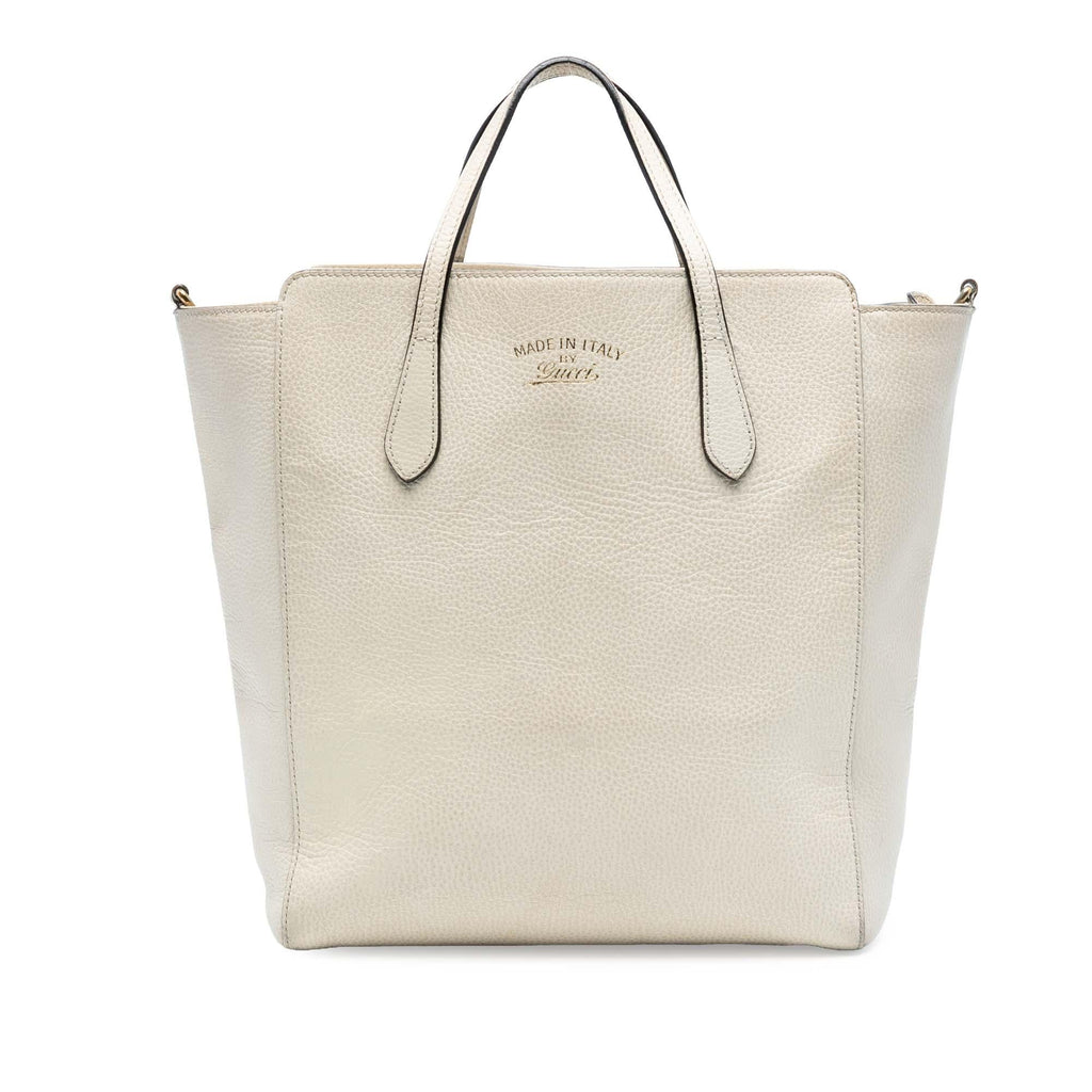 Gucci Leather Swing Convertible Tote
