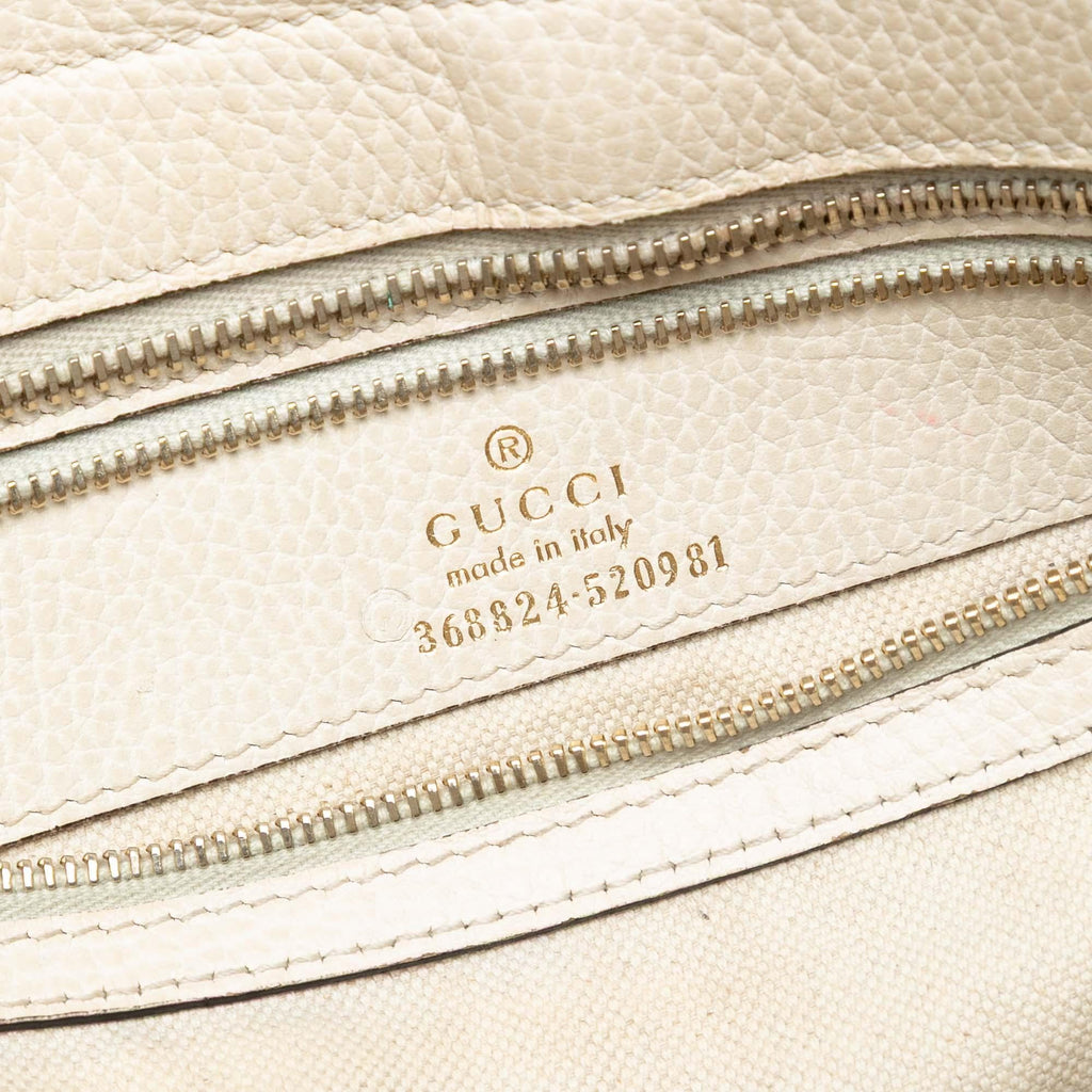 Gucci Leather Swing Convertible Tote