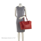 Gucci Leather Swing Medium Tote (SHF-19491)