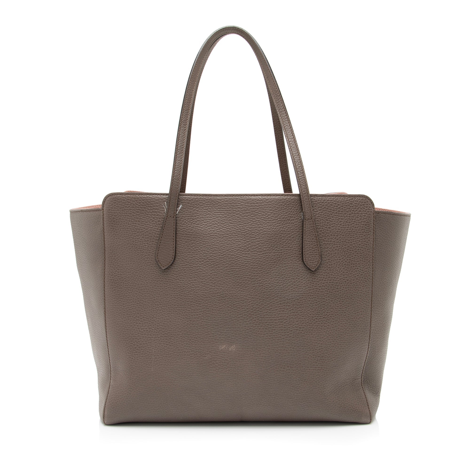Gucci Leather Swing Medium Tote (SHF-23387)