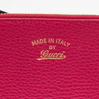 Gucci Leather Swing Small Pouch (SHF-ao2au6)