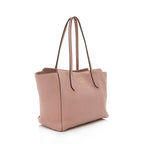 Gucci Leather Swing Small Tote - FINAL SALE (SHF-16424)