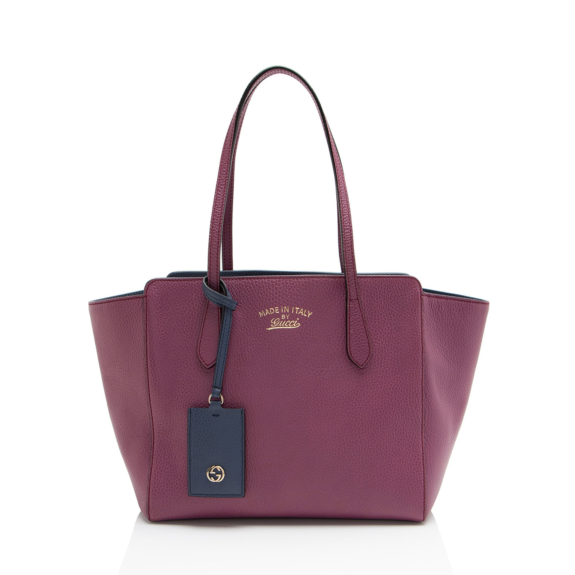 Gucci Leather Swing Small Tote
