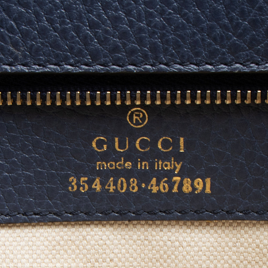 Gucci Leather Swing Small Tote