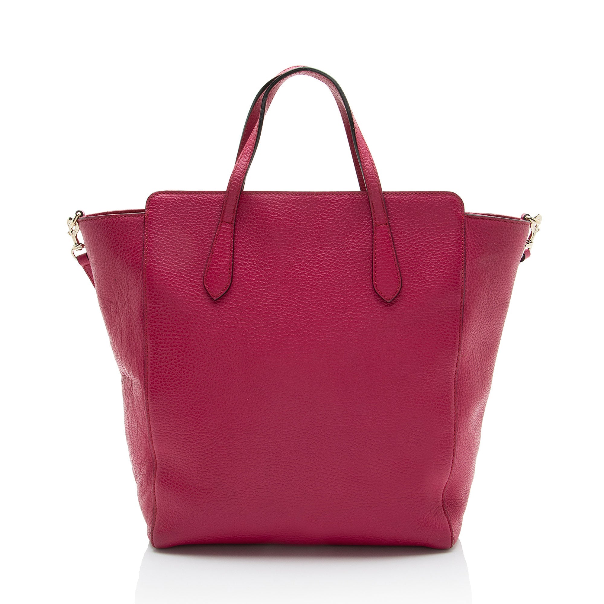 Gucci Leather Swing Tall Tote