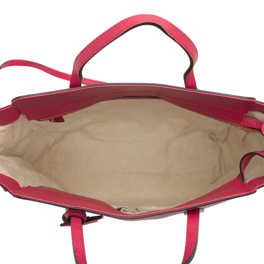 Gucci Leather Swing Tall Tote